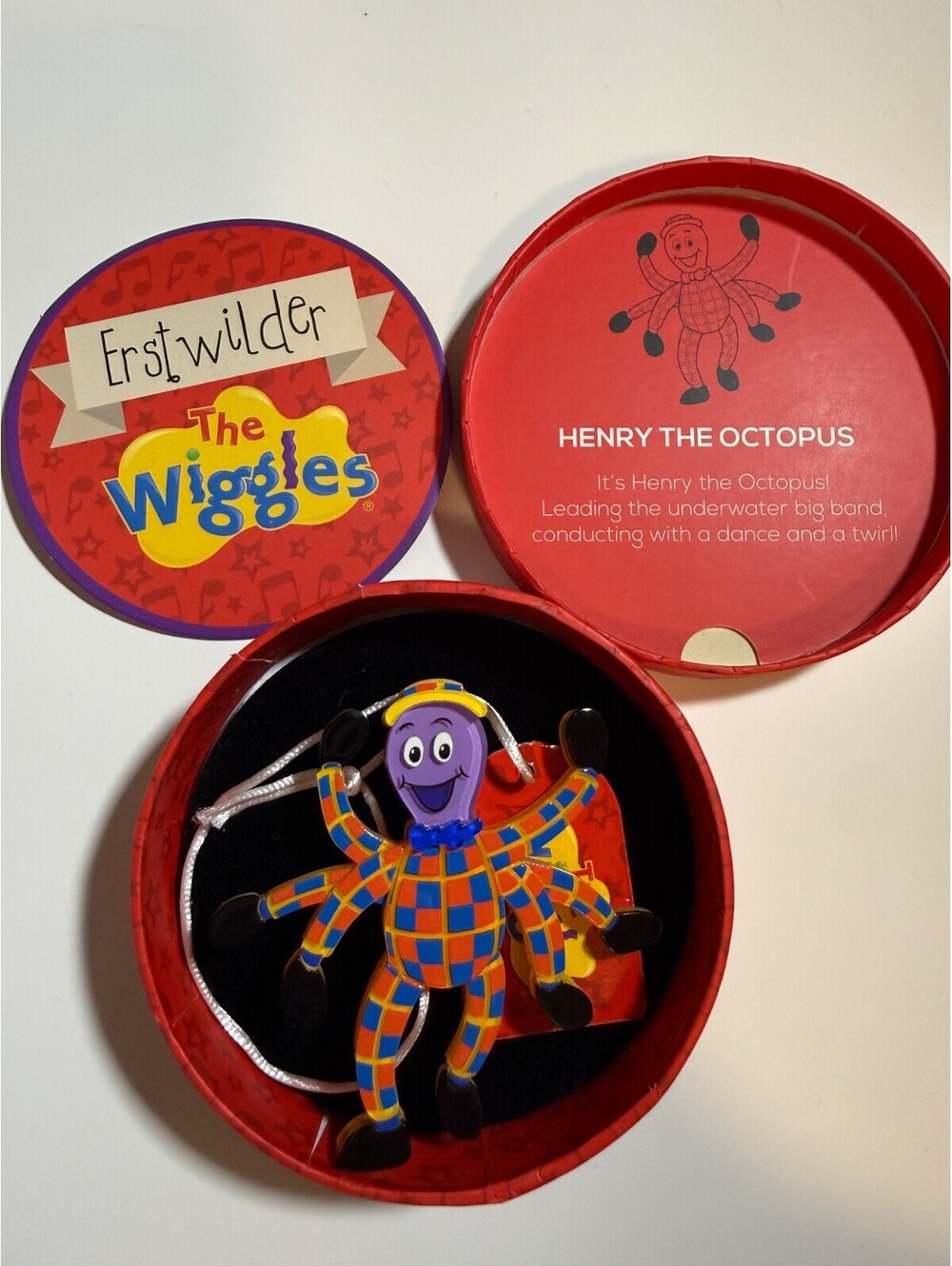 Henry the Octopus Brooch - Erstwilder x The Wiggles 2019 Children's TV Pin BNIB